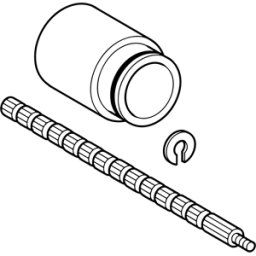 Kit d'extension Hansa 59911653 pour conversion multidirectionnelle encastrée
