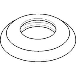 Dornbracht Ros.schub up26,3 da=55 at 092735004-06 60x60x25_platin matt