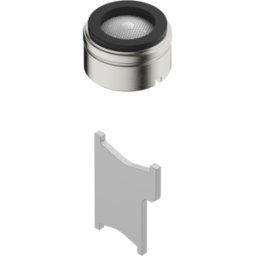 Dornbracht aérateur avec fente 90230102607-06 platine mat