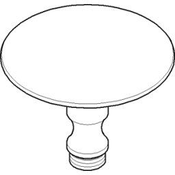 Dornbracht Bouchon pour extrémité de tuyau 093120097-06 platine mat