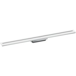 Hansgrohe Drain caniveau de douche 42522700 900 mm, kit prêt à l'emploi, gratuit dans la pièce, blanc mat