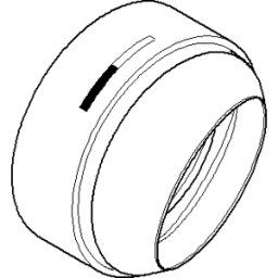 Dornbracht capot MEM 092830028-06 platine mat