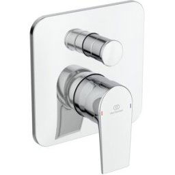 Ideal Standard kit de montage A7125AA pour mitigeur de bain à encastrer, sécurité intrinsèque, chromé