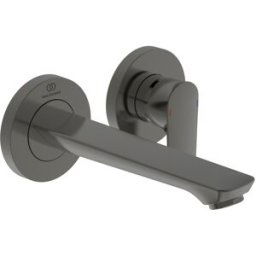 Ideal Standard Air kit de finition A7029A5 pour mur encastré mitigeur lavabo , Gris Magnétique