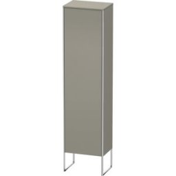 Duravit armoire XSquare XS1314L9292 50x176x35,6cm, porte gauche, debout, gris pierre soie mat