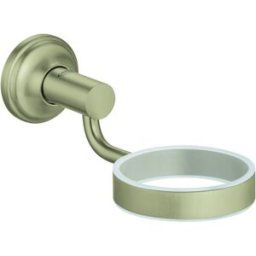 Grohe Essentials Authentic Halter 40652EN1 nickel brossé, pour verre, distributeur de savon / bol