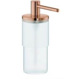 Grohe Atrio distributeur de savon 40306DA3 coucher de soleil chaud, verre