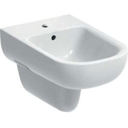 Geberit Smyle mur Bidet 500216011 blanc , raccordement eau couvert, avec trop-plein