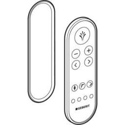 Télécommande Geberit pour WC Geberit 243895111 Mera Classic, blanc -alpin