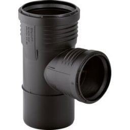 Geberit PP silencieux 390046141 DN 30/30, 87,5 degrés, optimisé pour le bruit
