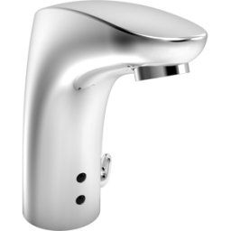 Hansaelectra infrarouge lavabo 64432219 fonctionnement sur batterie, saillie 112 mm, chrome
