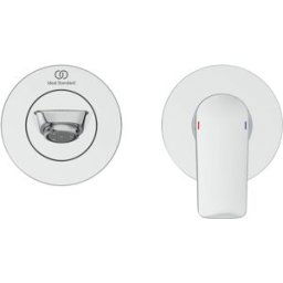 Ideal Standard Air kit de finition A7029AA pour mitigeur lavabo mural encastré , chromé