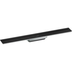 Hansgrohe Drain caniveau de douche 42525670 700mm, kit prêt à l'emploi, pour montage mural, noir mat