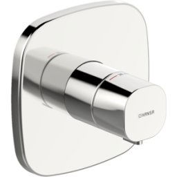 Hansa 81129583 avec unité fonctionnelle, batterie de thermostat, chrome