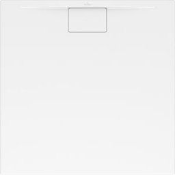 Villeroy und Boch Villeroy et Boch Architectura MetalRim Receveur de douche en A1010ARA115CV01 blanc, 100x100x1,5cm, avec kit d'installation