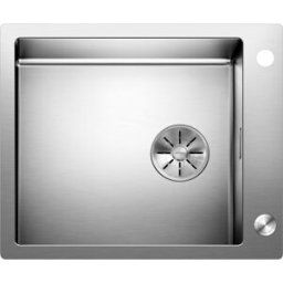 Blanco CLARON XL60-IF DampfgarPlus évier 521641 56x48cm, Inox , télécommande de vidange PushControl
