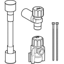 Kit de raccordement d'eau Geberit pour WC sur pied Geberit 244115001 AquaClean Mera Classic