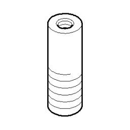Dornbracht Halter . pour levier de poignée, droit 092404048-06 platine mat