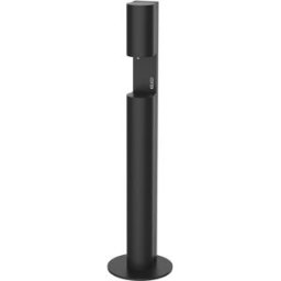 Keuco Plan distributeur de désinfectant 14956373537 noir-gris, modèle sur pied, à piles