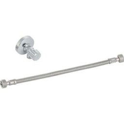 Geberit AquaClean kit de raccordement d'eau 147045001 pour les raccordements d'eau latéraux conventionnels à gauche, pour les accessoires WC