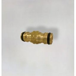 Raccord de tuyau Fukana à double connecteur 33051 en laiton, pour raccords de tuyaux Gardena