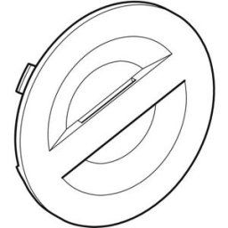 Couvercle Geberit pour compartiment à piles pour télécommande 244954111 pour AquaClean