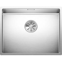 Blanco CLARON XL60-IF DampfgarPlus évier 521595 57x46cm, Inox satiné, sans télécommande de vidange