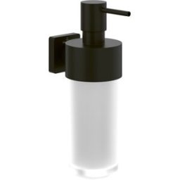 Villeroy und Boch Villeroy et Boch Elements Striking distributeur de savon TVA152007000K5 noir mat, 230ml, verre dépoli