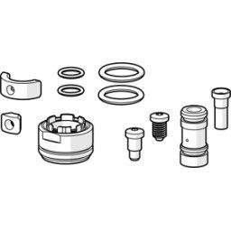 Hansa kit de conversion 59912483 chromé , pour vidanger les canalisations