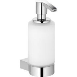 Keuco Plan distributeur de Plan Keuco 14957179000 Oplaglas mat, aluminium argent anodisé / chromé