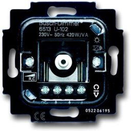 Universal Busch Jaeger Variateurs de lumière 40-420W / VA 6513 U-102 40-420W / VA 6513 U-102
