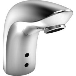 Hansaelectra infrarouge lavabo 64402219 fonctionnement sur batterie, saillie 96 mm, chrome