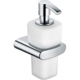 Keuco Elegance distributeur de Elegance Keuco 11653019000 chrome, verre opale, mat