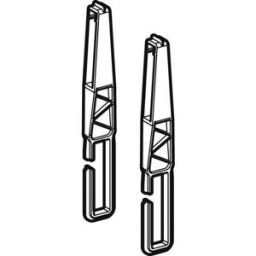 Rallonge Geberit 242670001 pour robinet de chasse d'eau, pour WC, 114cm, pour module sanitaire Monolith