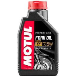 MOTUL Huile de fourche Fork Oil FACTORY LINE LIGHT M 7,5W 1L