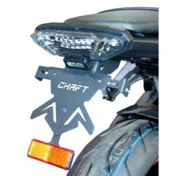 CHAFT Support de plaque MT-09 2013-2016 / MT-09 GT et Tracer 2015-2018 / MT-10 2016-2017