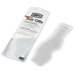 100% Tear off pour STRATA 2 / ACCURI 2 / RACECRAFT 2 - pack de 50 unités
