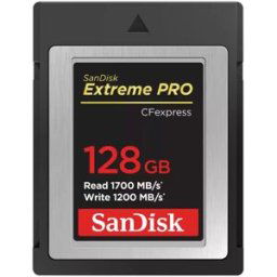 SanDisk CF express Extreme Pro 128 Go 1 700 / 1 200 Mo/s type B