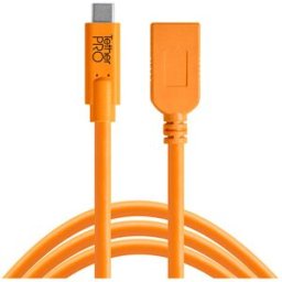 Câble Rallonge Femelle Tether Tools TetherPro USB-C Vers USB 4,6 m Orange