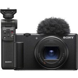 Sony appareil photo compact ZV-1 II + Poignée de vlogging
