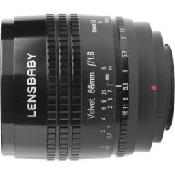 Lensbaby Velvet 56 Noir Nikon