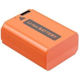 SmallRig 4965 NP-FW50 USB-C Batterie rechargeable pour appareil photo orange