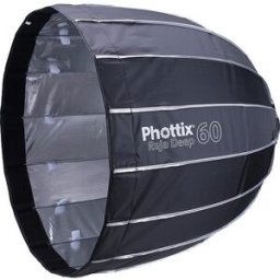 Boîte à lumière Deep Octa 60 cm à pliage rapide Raja de Phottix