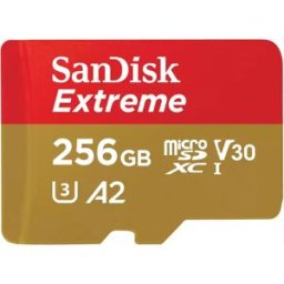 SanDisk Extreme 256Go microSDXC 190Mo/s UHS-I