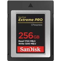 SanDisk CF Express Extreme Pro 256GB 1700 / 1200MB/s type B