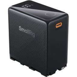 SmallRig 4469 NP-F970 USB-C Batterie rechargeable pour appareil photo, noir