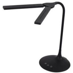 Lampe à Led Alba Ledtwin sans fil - en ABS - recharge USB - tête 34 cm - H36 cm, socle 18 cm - noir