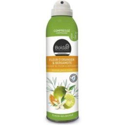 Désodorisant compressé Boldair - Fleur d'Oranger et Bergamote - 250 ml