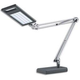 Lampe de bureau à led Hansa Led 4 work - socle ou pince - 8W - anthracite