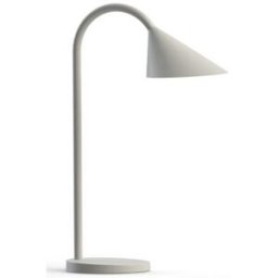 Lampe à LED Unilux Sol - H45cm - 4W - 100lm/W - 20000h - bras flexible - interrupteur sur cordon - A - blanc